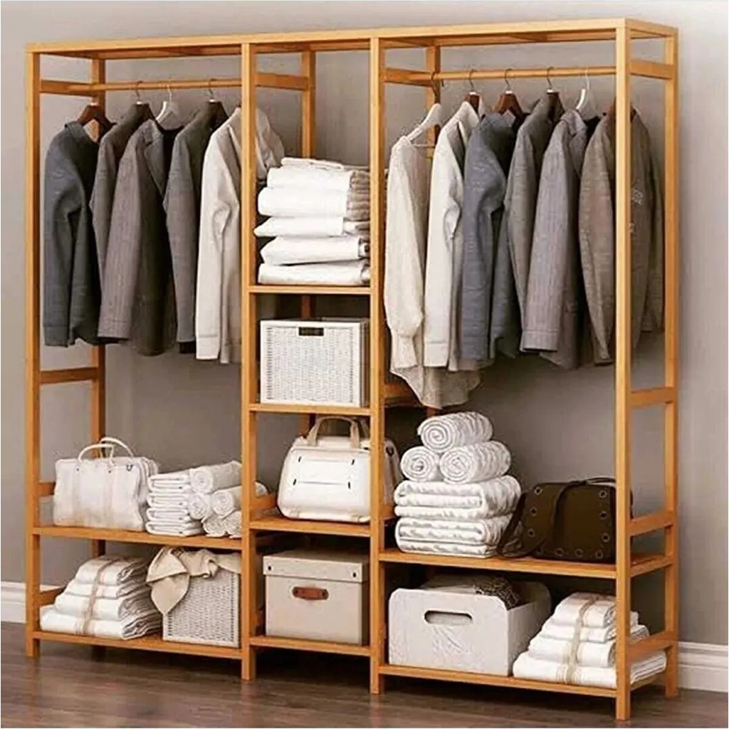 Brk Design Ahşap Açık Gardırop 175X140X30 Diğer Fiyatı