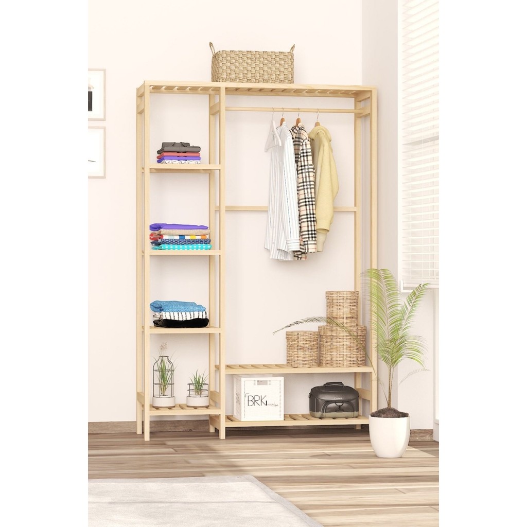 BRK Design Brk Desıgn Ahşap Açık Gardırop Diğer Fiyatı
