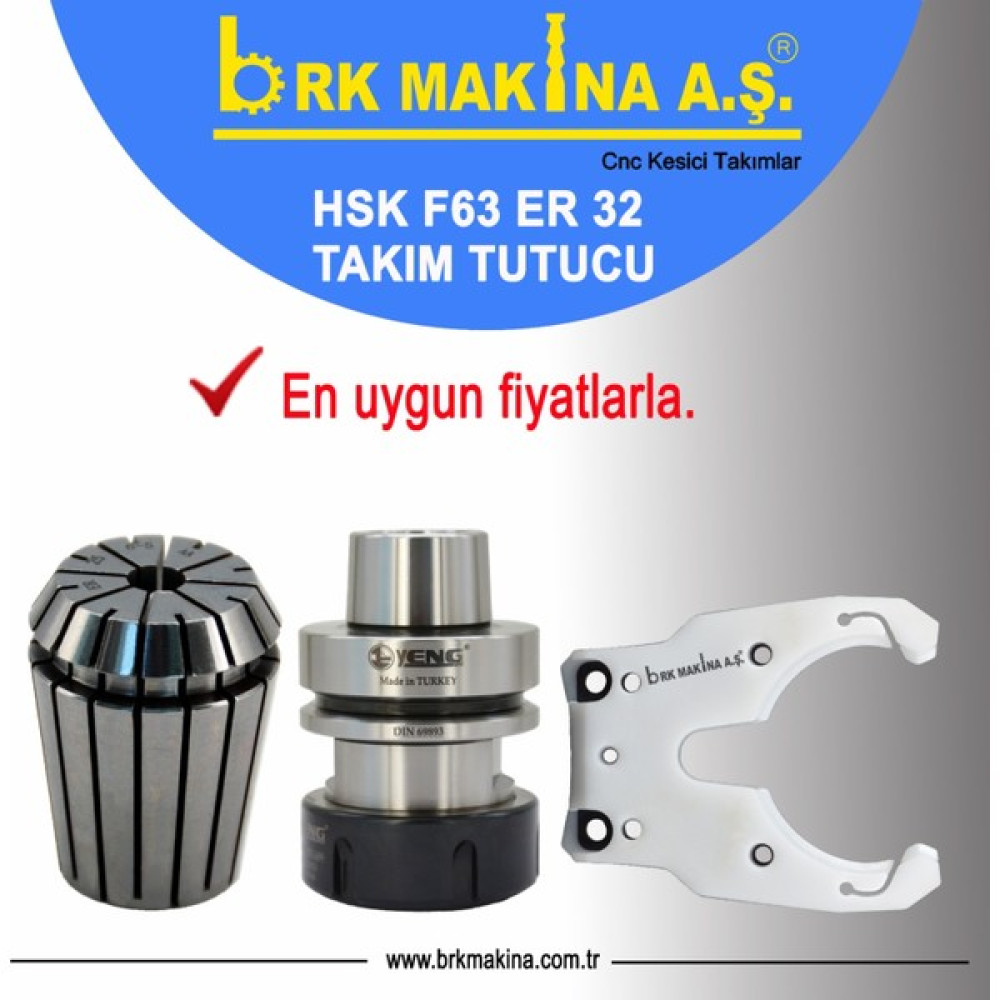 Brk Hsk ER32 Takım Tutucu & Pens & Çatal Oto Boyaları Fiyatı