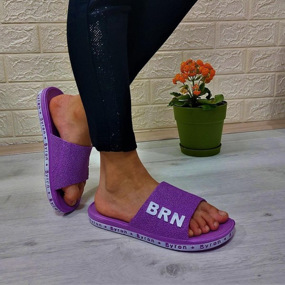 Brn 0001 Mor Kaydırmaz Esnek Islak Zemin Çocuk Terliği Kız Çocuk Terlik & Sandaleti Fiyatı