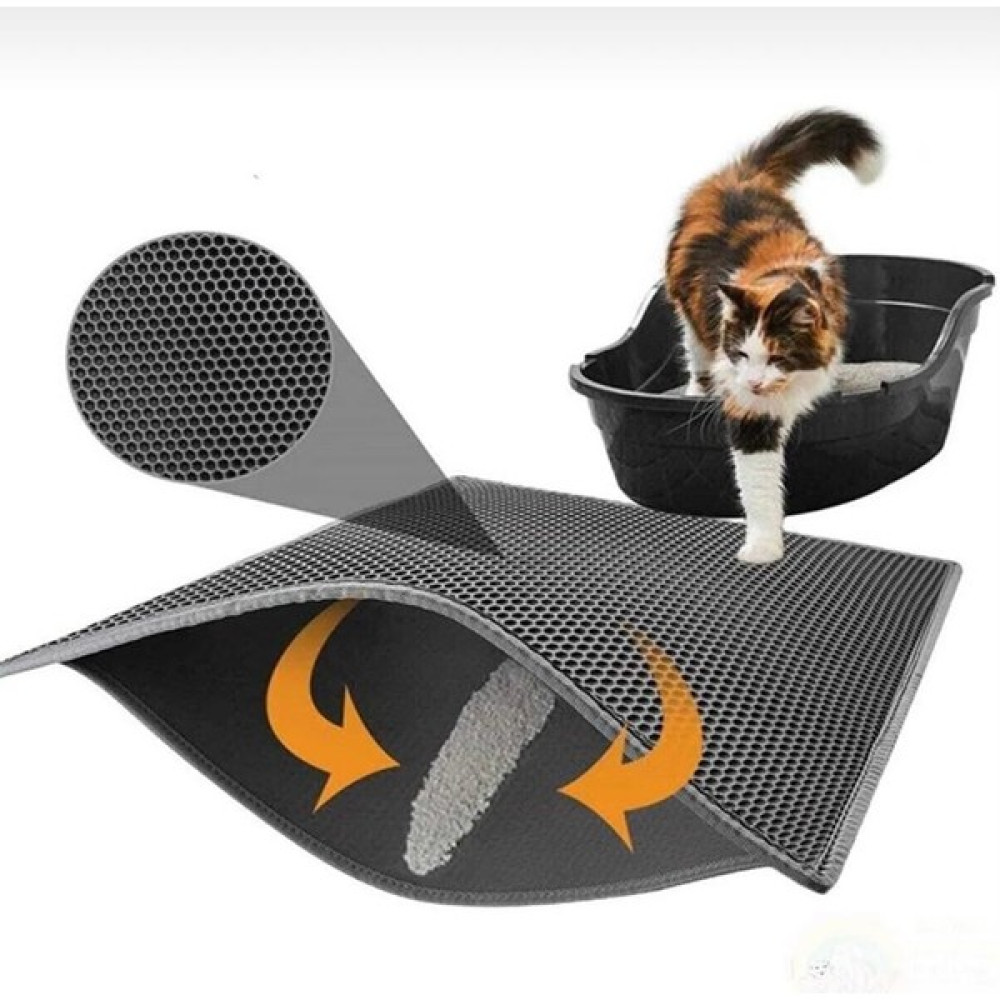 Brn Petshop Kedi Elekli Paspas - 40 x 60 cm - Antrasit - Gri Evcil Hayvan Ürünleri Fiyatı