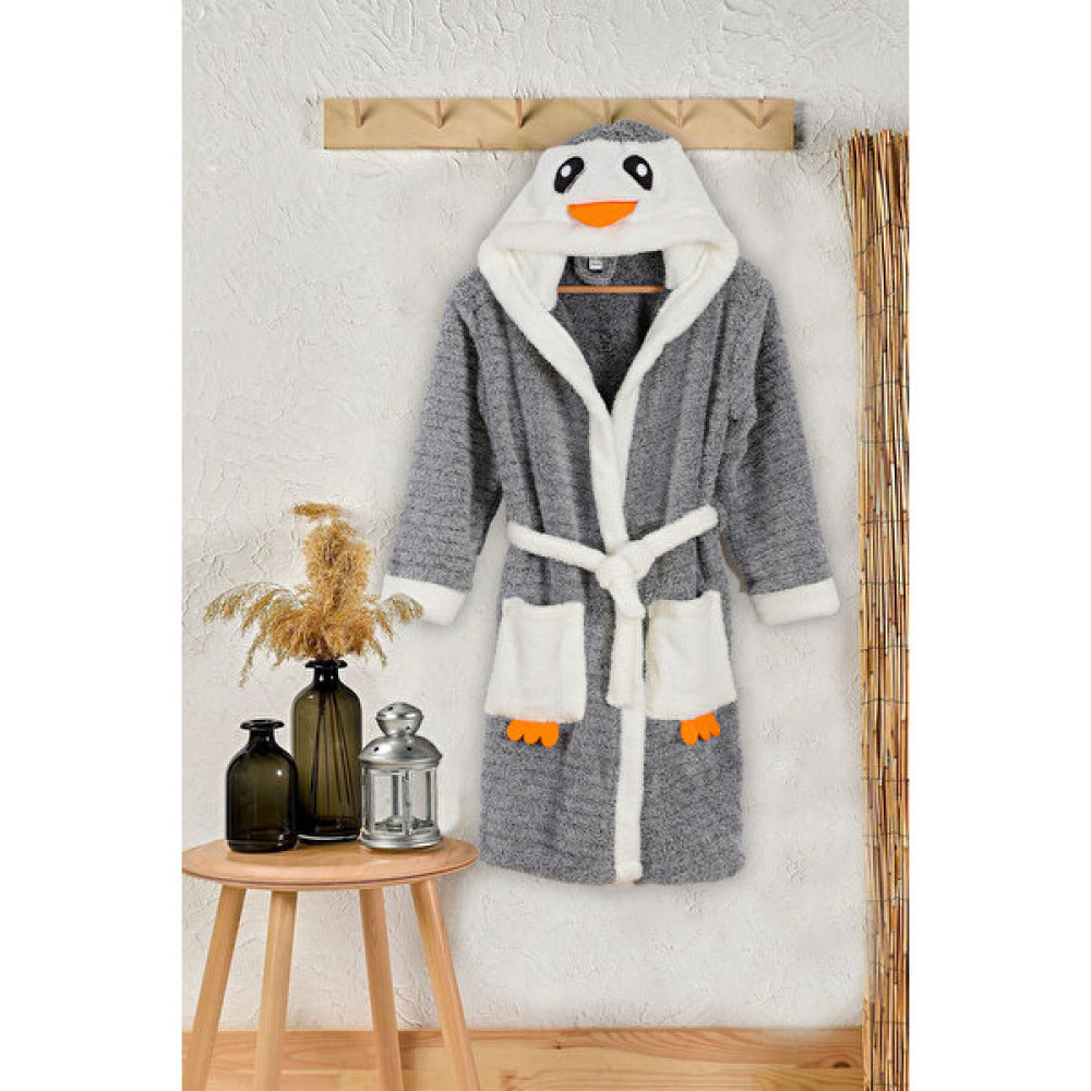 Brn Tekstil Soft Kids Penguen Çocuk Welsoft Polar Peluş Sabahlık Erkek Çocuk Pijama Fiyatı