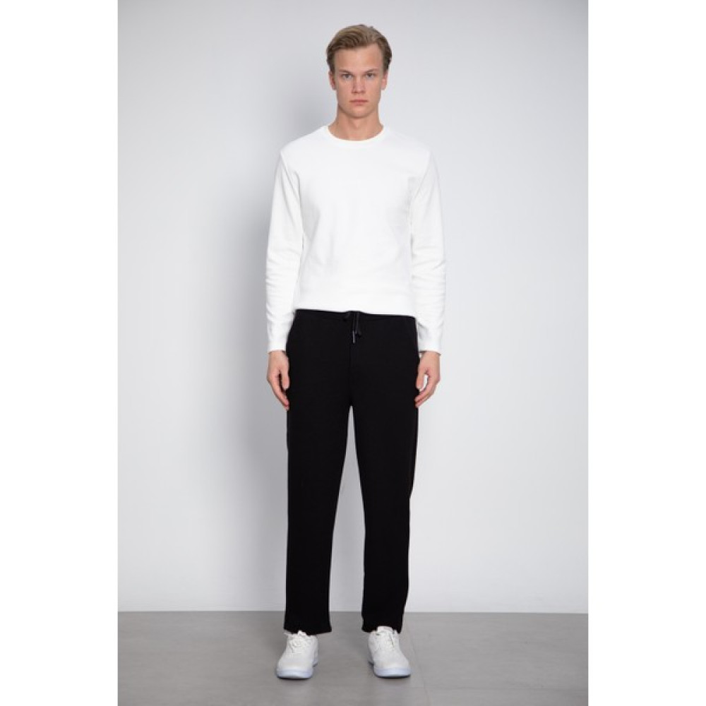 Bro Clothing Baggy Bilek Boy Pantolon - Siyah Erkek Pantolon Fiyatı