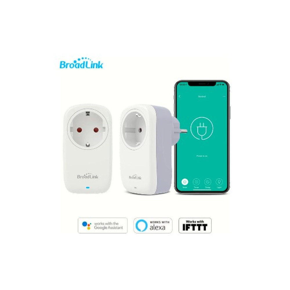 BroadLink 16A Wifi Akıllı Soket Elektrik Fişleri Akıllı Prizler 2 Adet Prizler Fiyatı