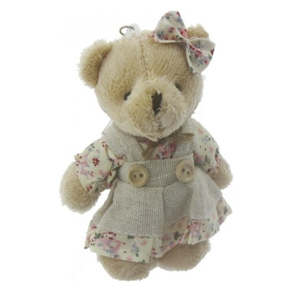 Brode Anahtarlık 10 Adet Elbiseli Ayıcık Anahtarlık Bebek Şekeri Kız ( 11,5 cm * 8 cm ) Oto Boyaları Fiyatı