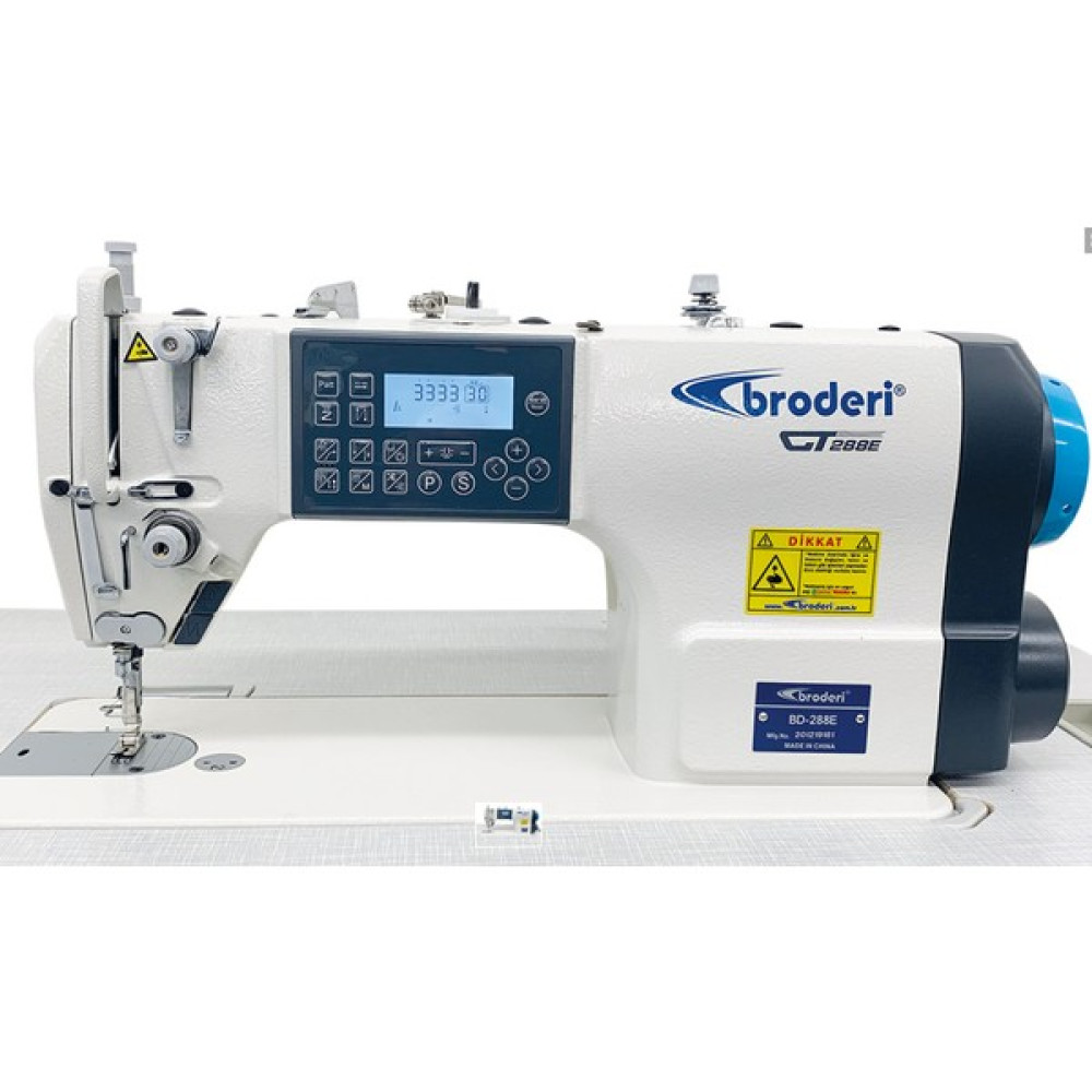 Broderi BD-288E Tam Otomatik Düz Dikiş ( Step Motorlu - 9 Desenli Dikiş ) Dikiş Makinesi Fiyatı