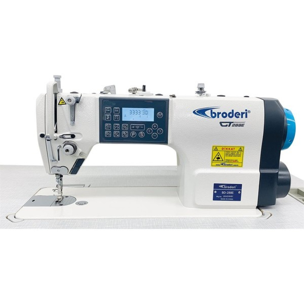 Broderi BD-288E Tam Otomatik Düz Dikiş ( Step Motorlu - 9 Desenli Dikiş) Dikiş Makinesi Fiyatı