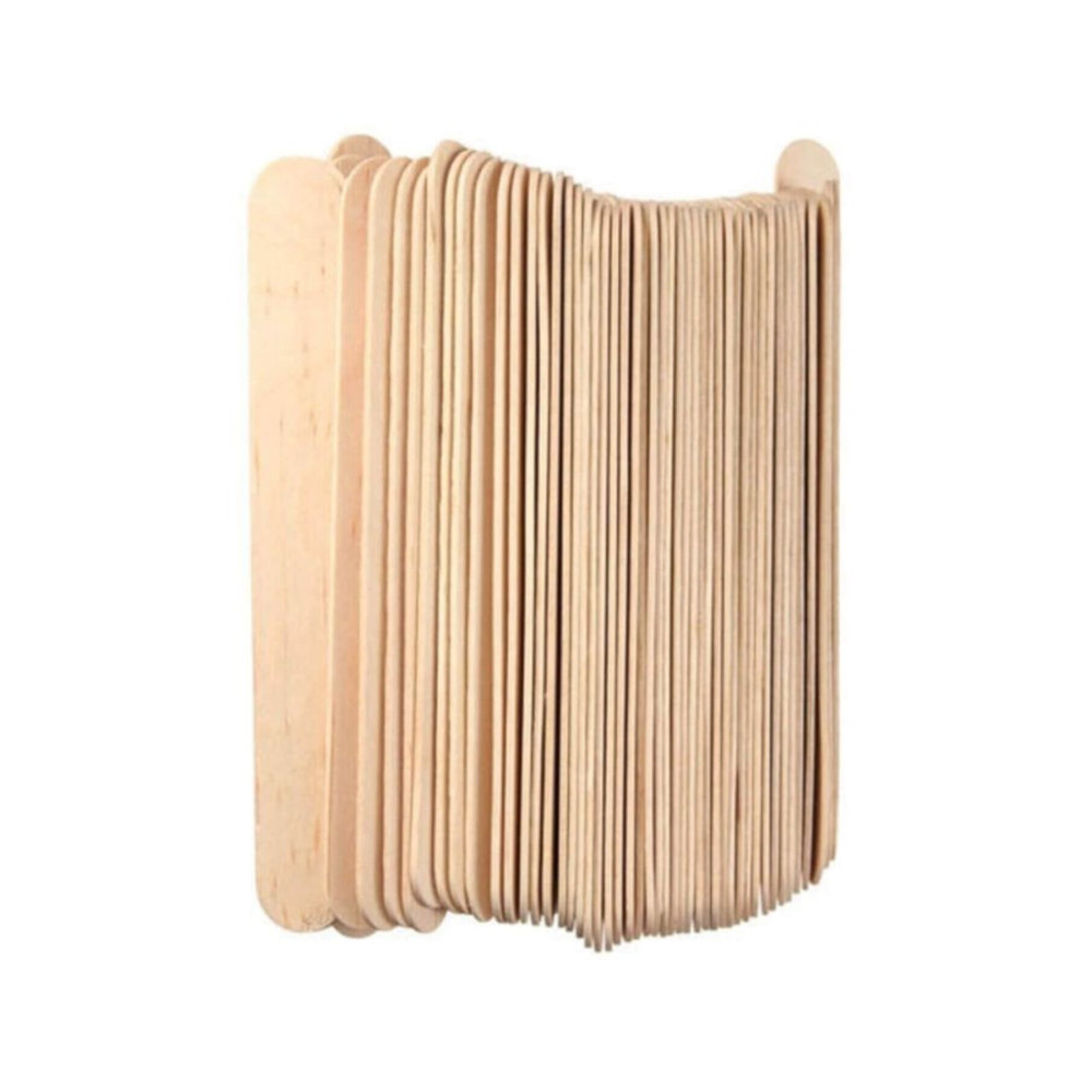 Brons Ahşap Dil Basma Çubuğu (abeslang) Naturel 50`li Paket (150x18 Mm) Elişi Malzemeleri Fiyatı