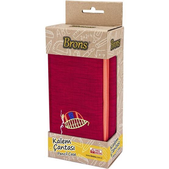Brons BR-3104 Çift Kat Kalem Kutusu