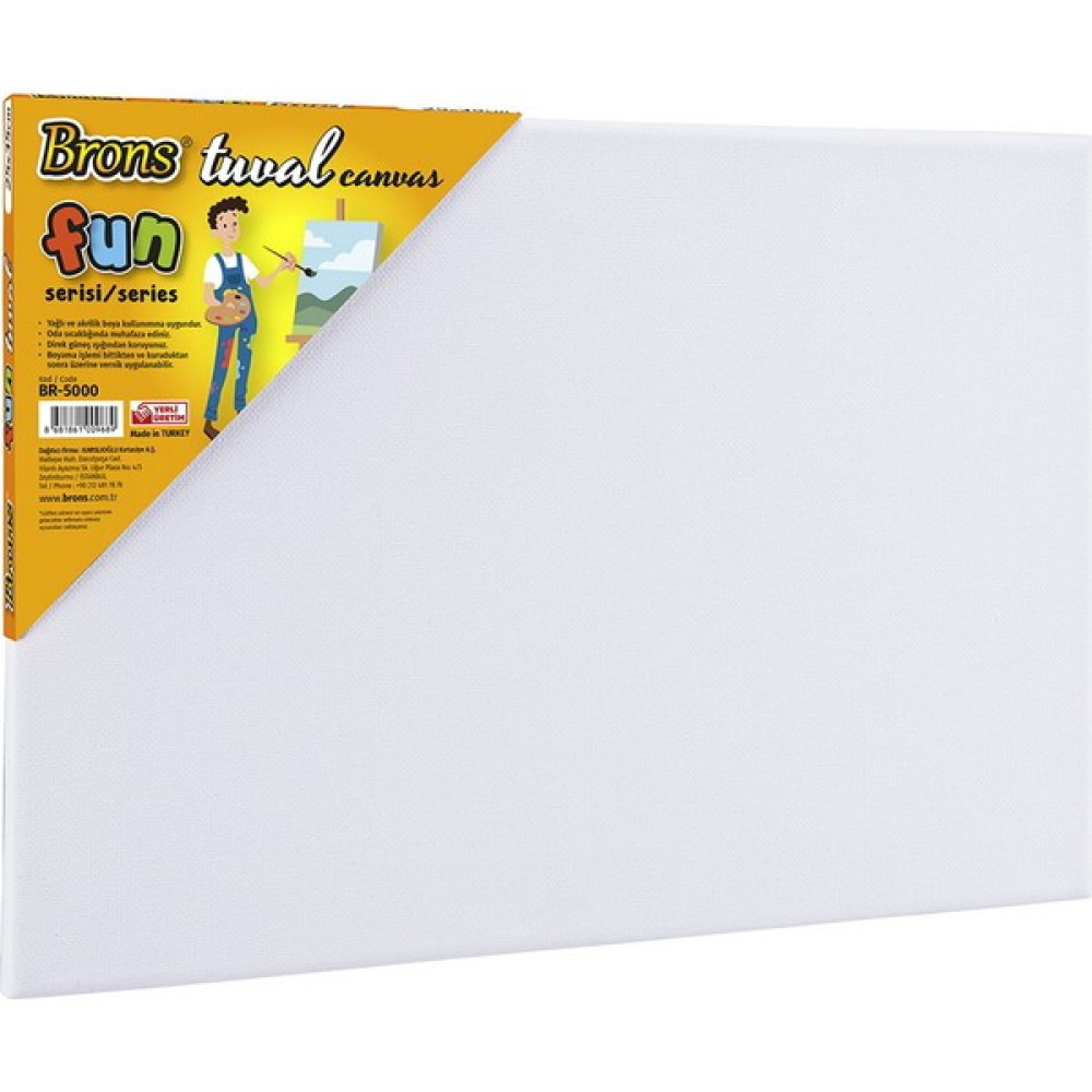 Brons BR-5000 Fun Serisi Tuval 25 x 35 cm Tuval Fiyatı