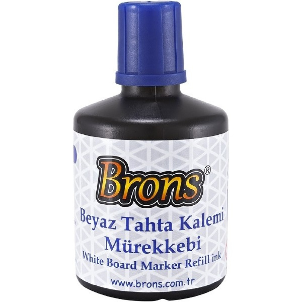 Brons Mavi Tahta Kalemi Mürekkebi 100 cc BR-354 Kalem Kartuşu & Mürekkebi Fiyatı