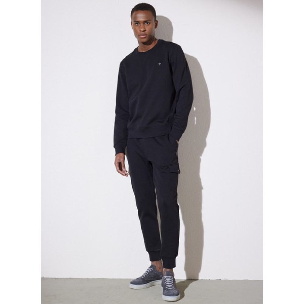 Brooks Brothers Slim Fit Siyah Erkek Eşofman Altı BBSP23MSP001 Erkek Eşofman Fiyatı