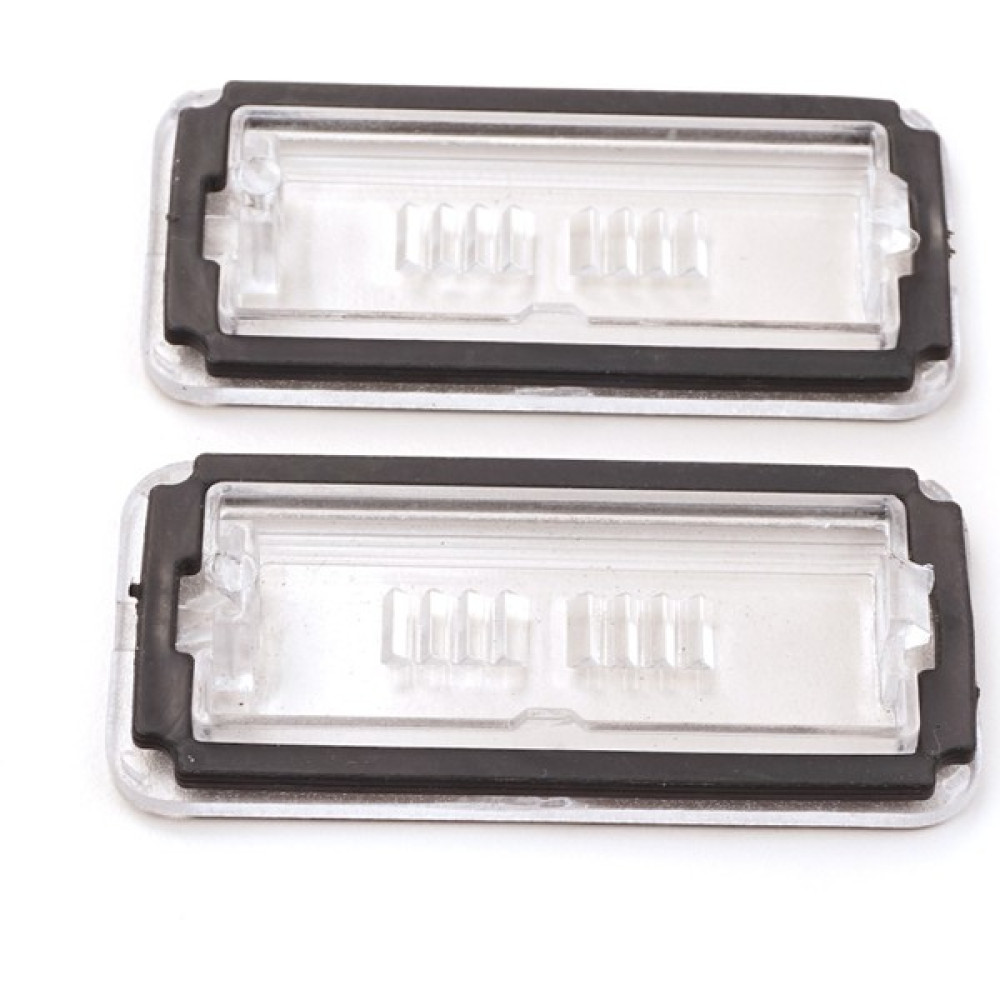 Bross Otomotiv BSP1119-1 Fiat 500 500C Linea Için 2 Adet Arka Plaka Lamba Camı 51800482 Ledli Lambalar Fiyatı