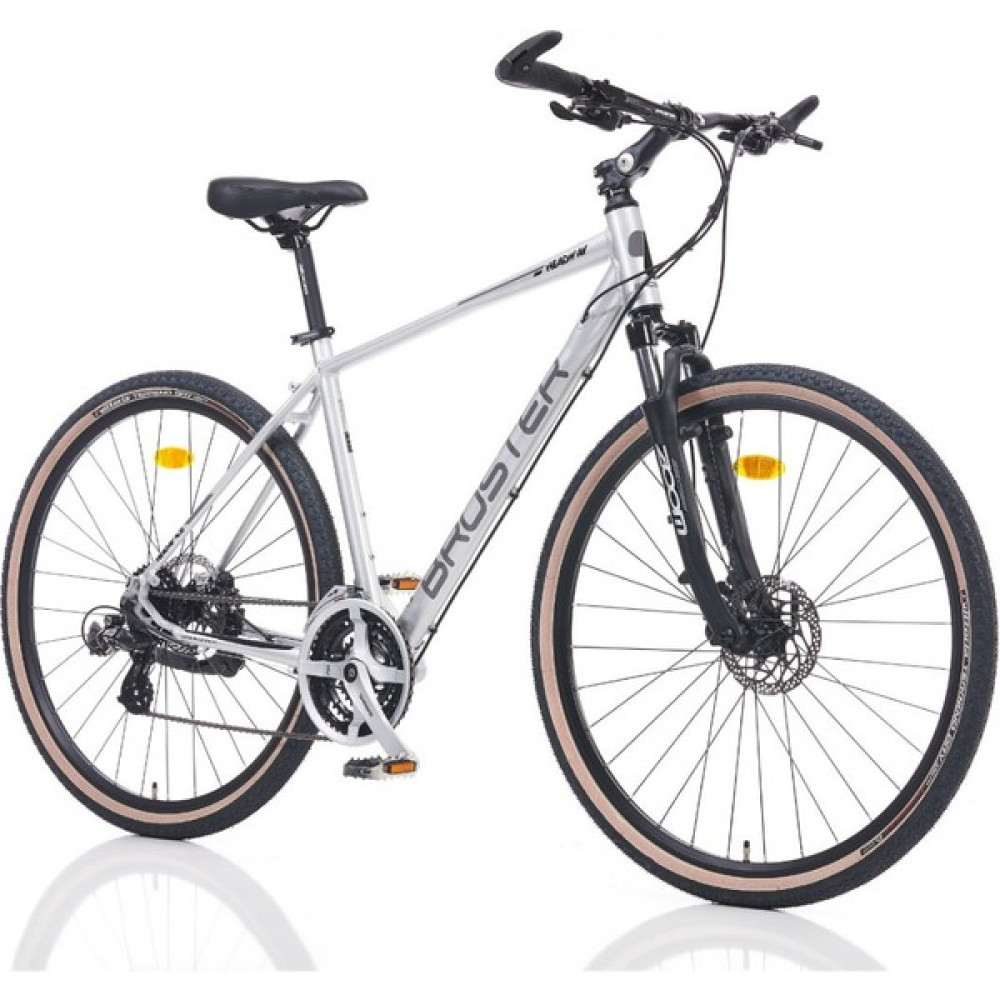 Broster Headway Şehir Bisikleti - Light Grey Glossy, 28" Jant, Shimano Altus 24 Vites, Alüminyum Kadro, Zoom Maşa Şehir & Gezi Bisikletleri Fiyatı