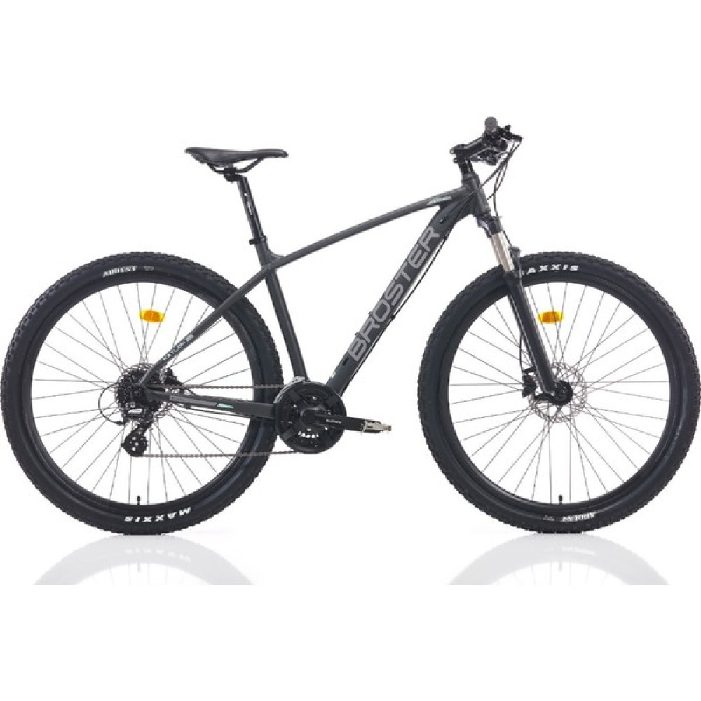 Broster Kaylon 27,5'' Jant Dağ Bisikleti - Grey Matt, 24 Vites, Kilitlenebilir Maşa, 43 cm Alüminyum Kadro - Antrasit - Gri Oto Boyaları Fiyatı