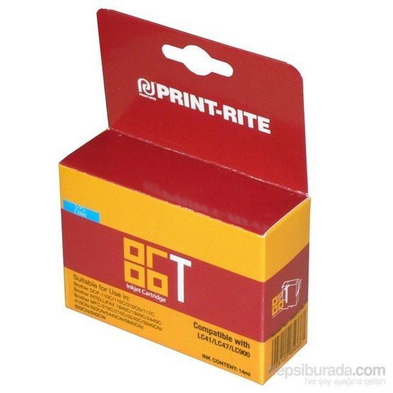 Brother Prınt-Rıte LC47 Mavi Muadil Kartuş