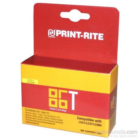 Brother Prınt-Rıte LC47 Sarı Muadil Kartuş