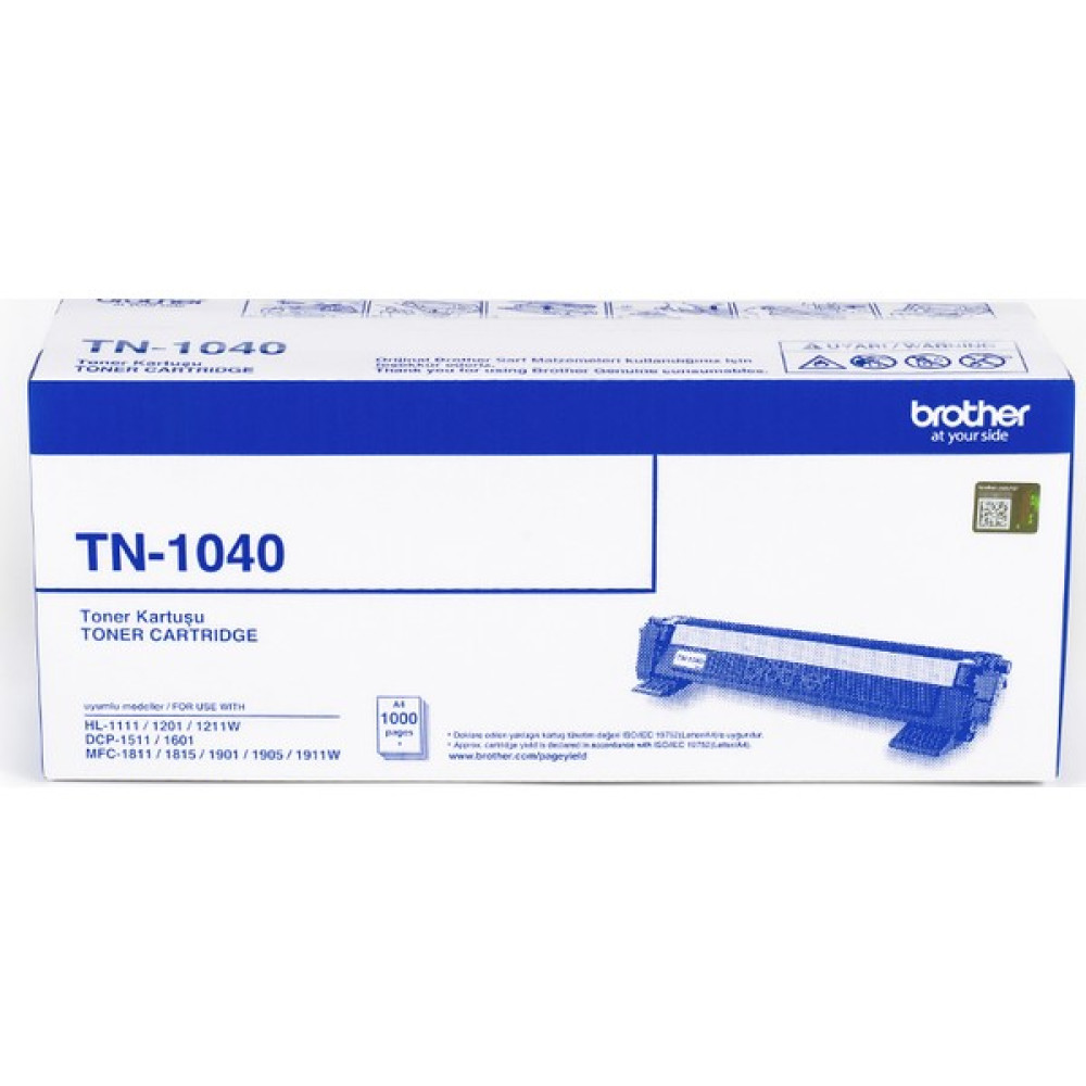 BROTHER TN-1040 Siyah Toner (1000 Sayfa) Tonerler Fiyatı