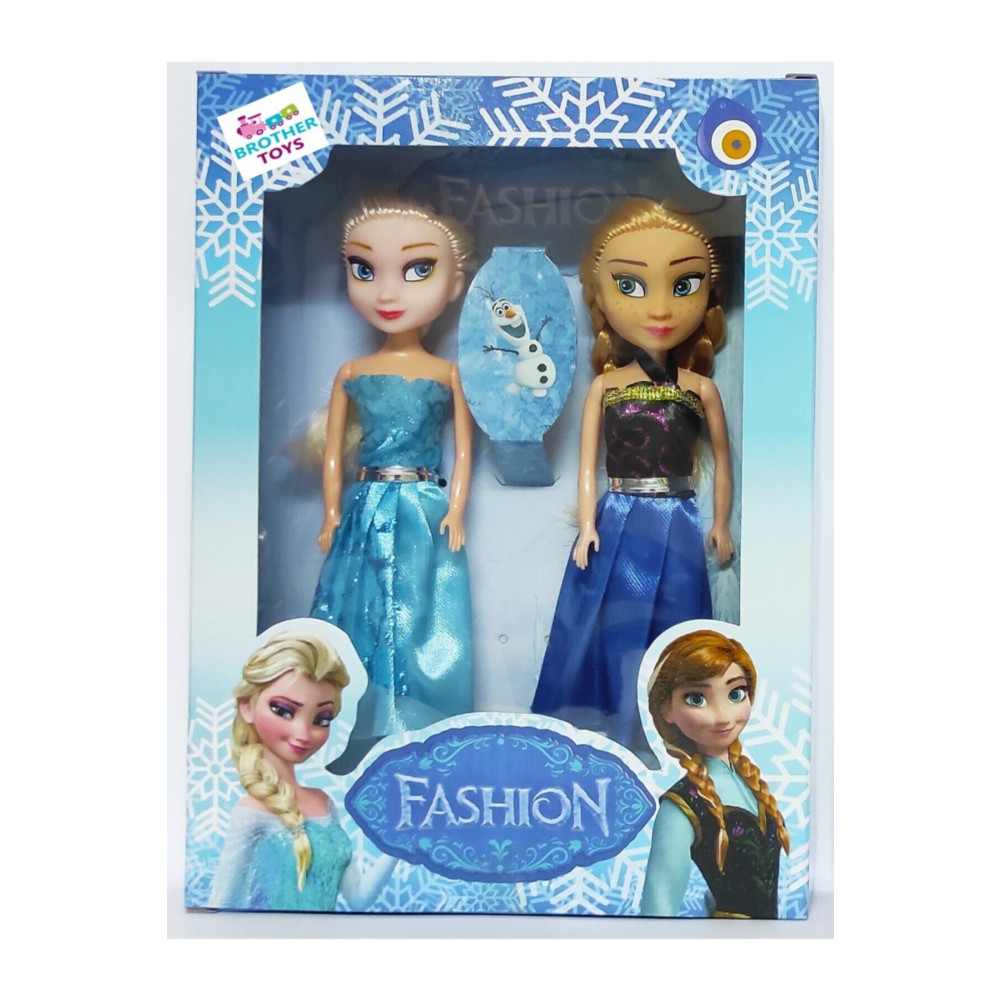 Brother Toys Elsa Anna 2li 18 cm Bebekler Disney Frozen Karlar Ülkesi Bebek Oyuncakları Fiyatı