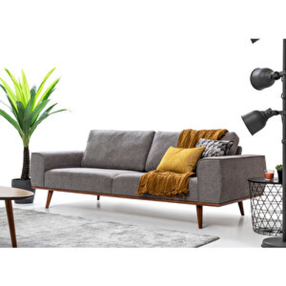 Brothers Home Madrid Üçlü M-07 Antrasit Koltuk Takımı / Seti Fiyatı