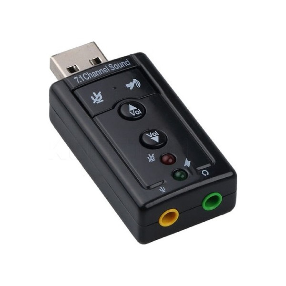 Brs USB 7.1 Kanal USB 3.5 mm Jack Dönüştücü Ses Kartı Bilgisayar Çevirici ve Adaptörü Fiyatı