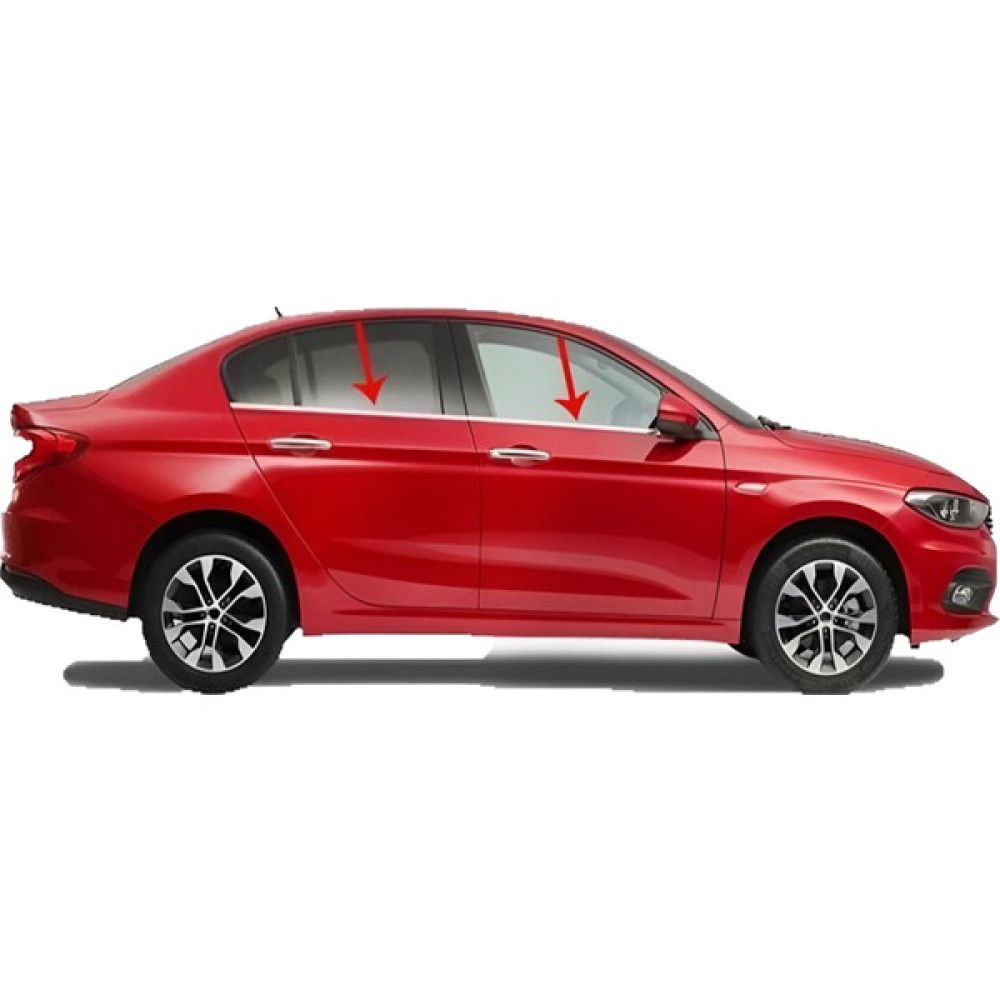 Brsplast Fiat Egea Krom Cam Çıtası 4 Parça P.çelik 2015 ve Üzeri Oto Dış Aksesuar & Yedek Parça Fiyatı