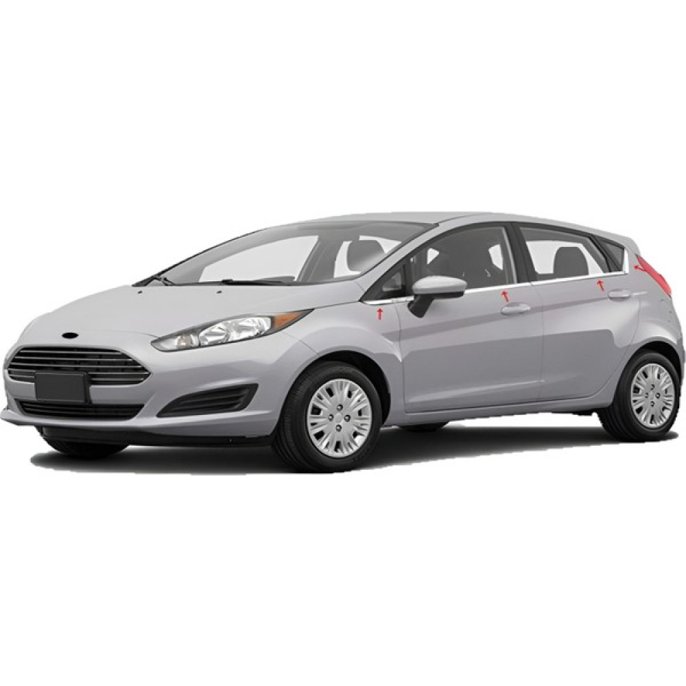 Brsplast Ford Fiesta Krom Cam Çıtası 8 Parça P.çelik 2009 ve Üzeri Oto Dış Aksesuar & Yedek Parça Fiyatı