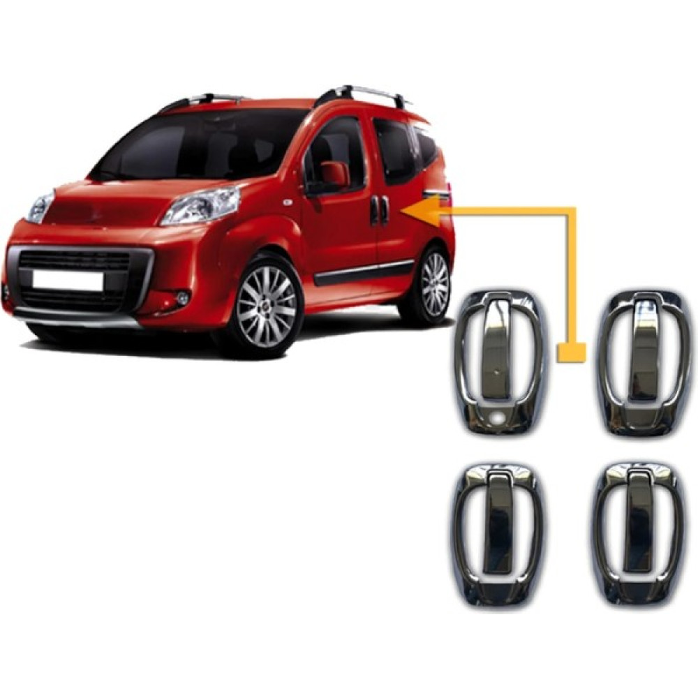Brsplast Peugeot Bıpper Krom Kapı Kolu Çerçeve 4 Kapı 8 Parça P.çelik 2008 ve Üzeri Oto Dış Aksesuar & Yedek Parça Fiyatı