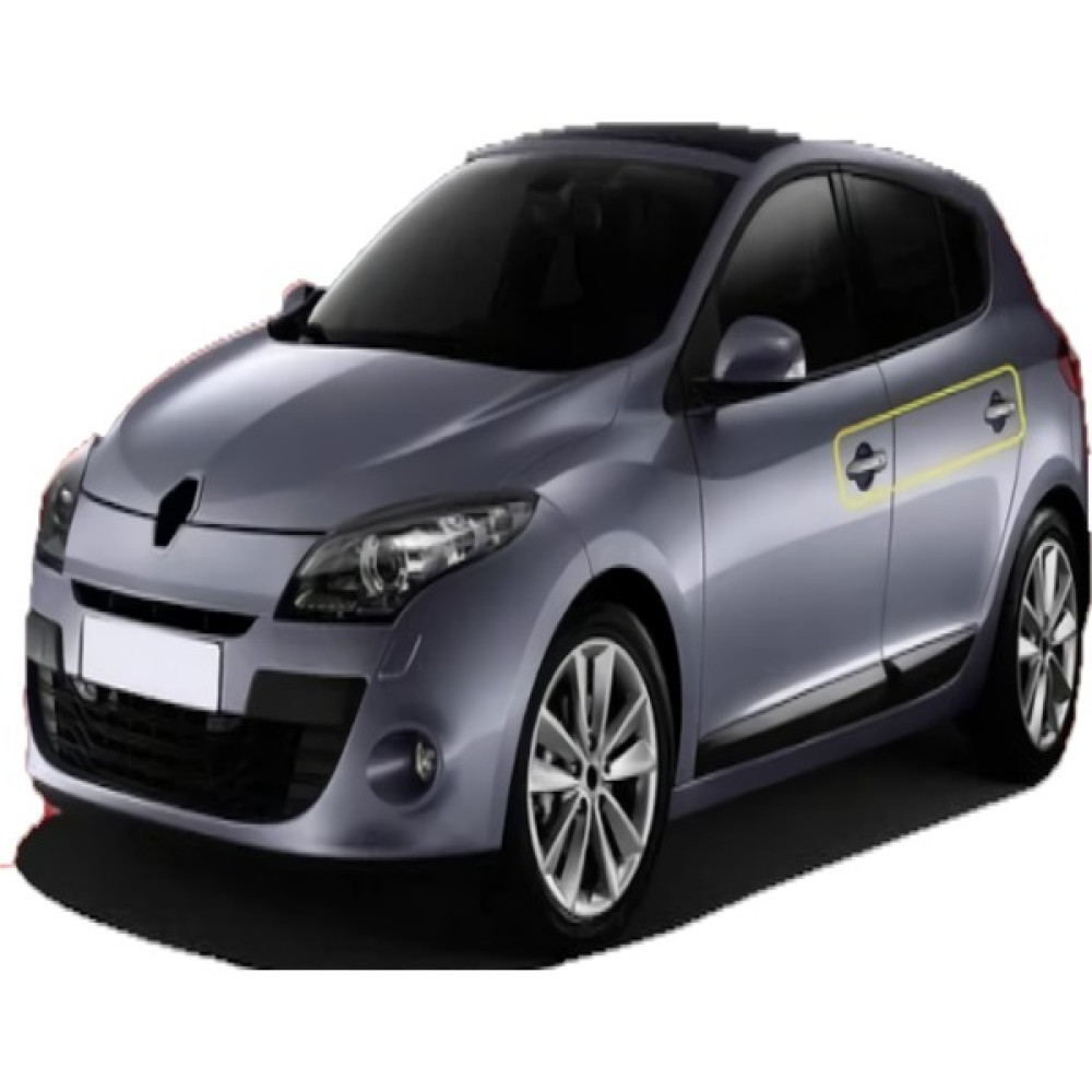 Brsplast Renault Megane 3 Krom Kapı Kolu 4 Kapı P.çelik (4 Kol Sensörlü) 2010 > 2015 Oto Dış Aksesuar & Yedek Parça Fiyatı