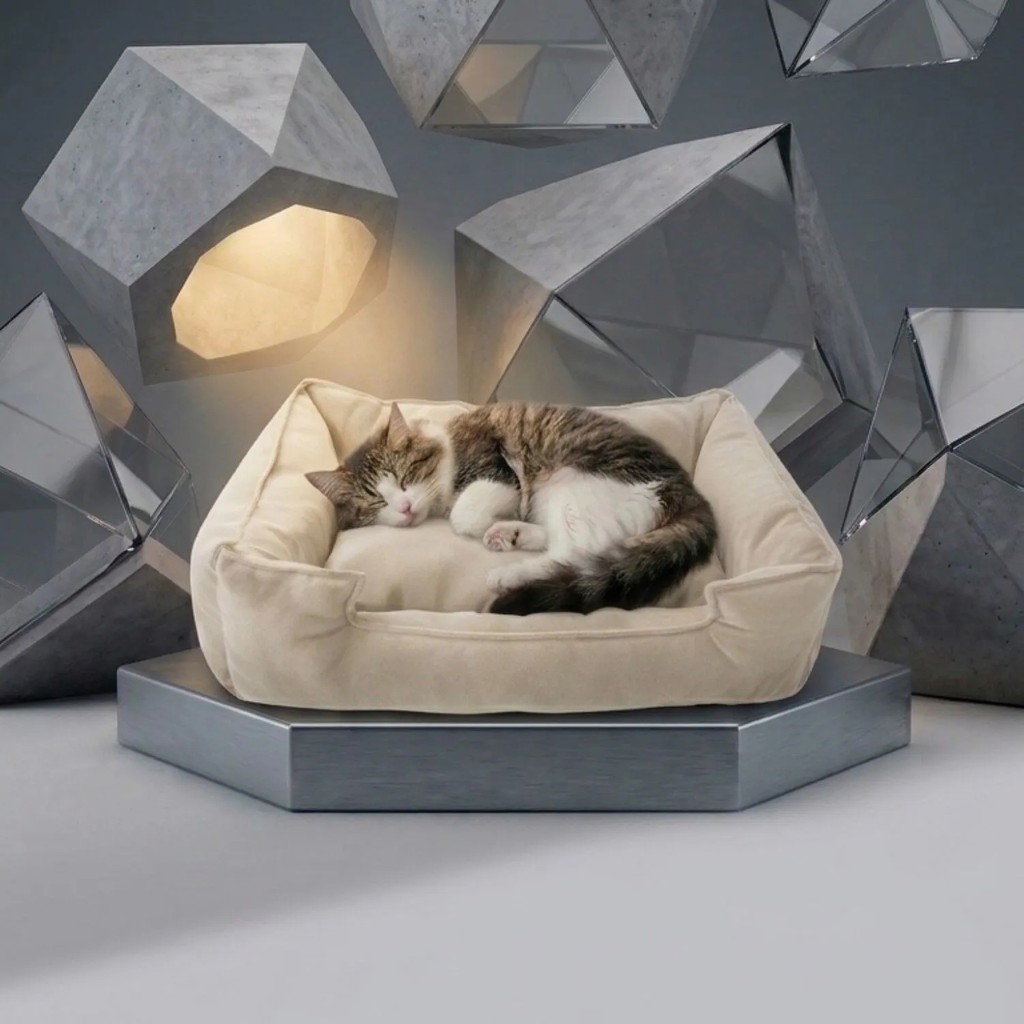 Brt Pet Kedi Yatağı 60X45 cm Yıkanabilir Krem Tonlarda Küçük Irk Köpekler İçin Rahat Kullanım Evcil Hayvan Ürünleri Fiyatı