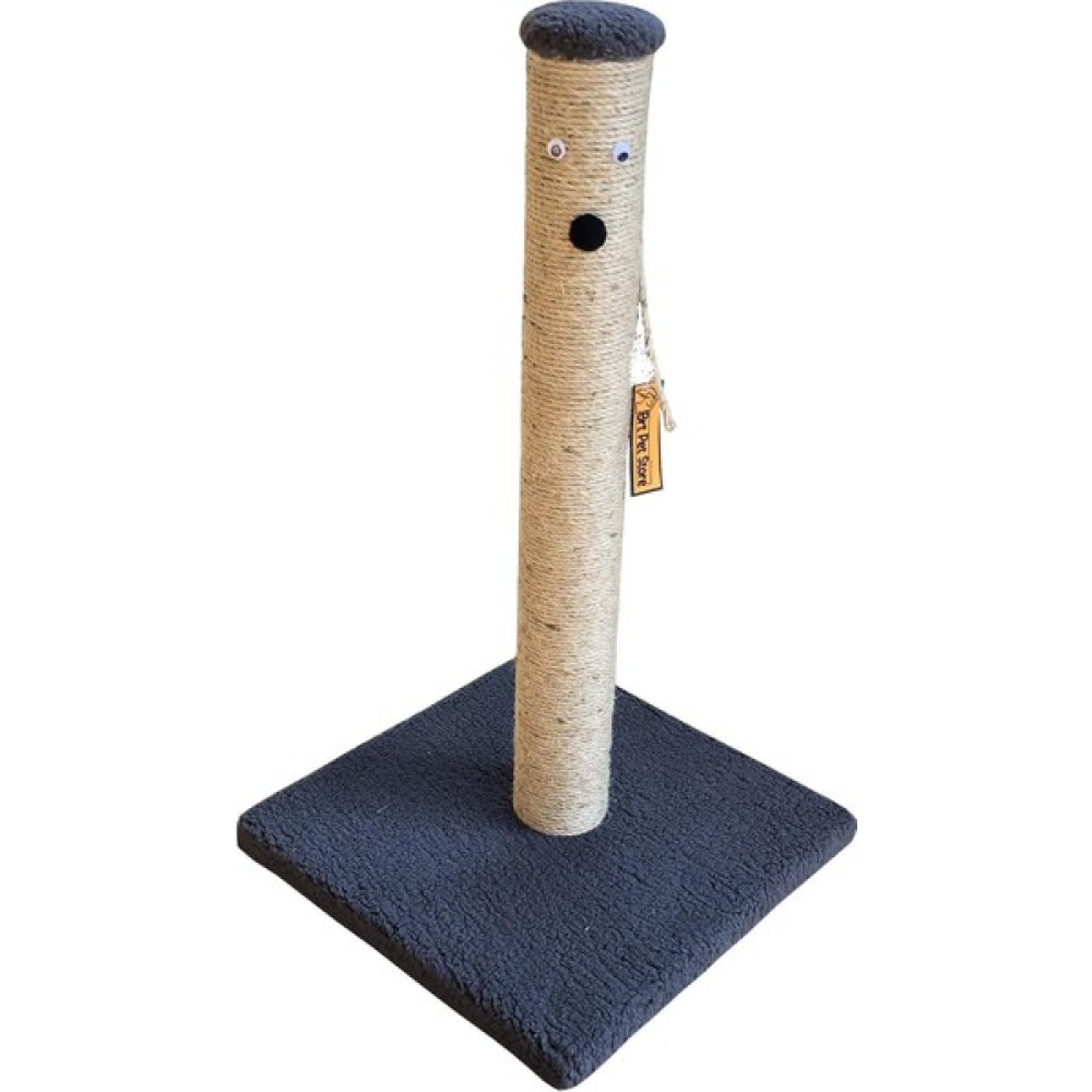 Brt Pet Peluş Kedi Tırmalama Tahtası - 52 cm - Gri Evcil Hayvan Ürünleri Fiyatı
