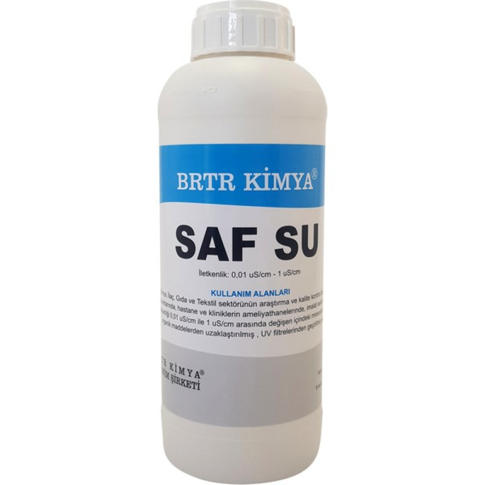 Brtr Kimya 1 Lt Saf Su-Deiyonize Su-Distile Su Akü & Akü Malzemeleri Fiyatı