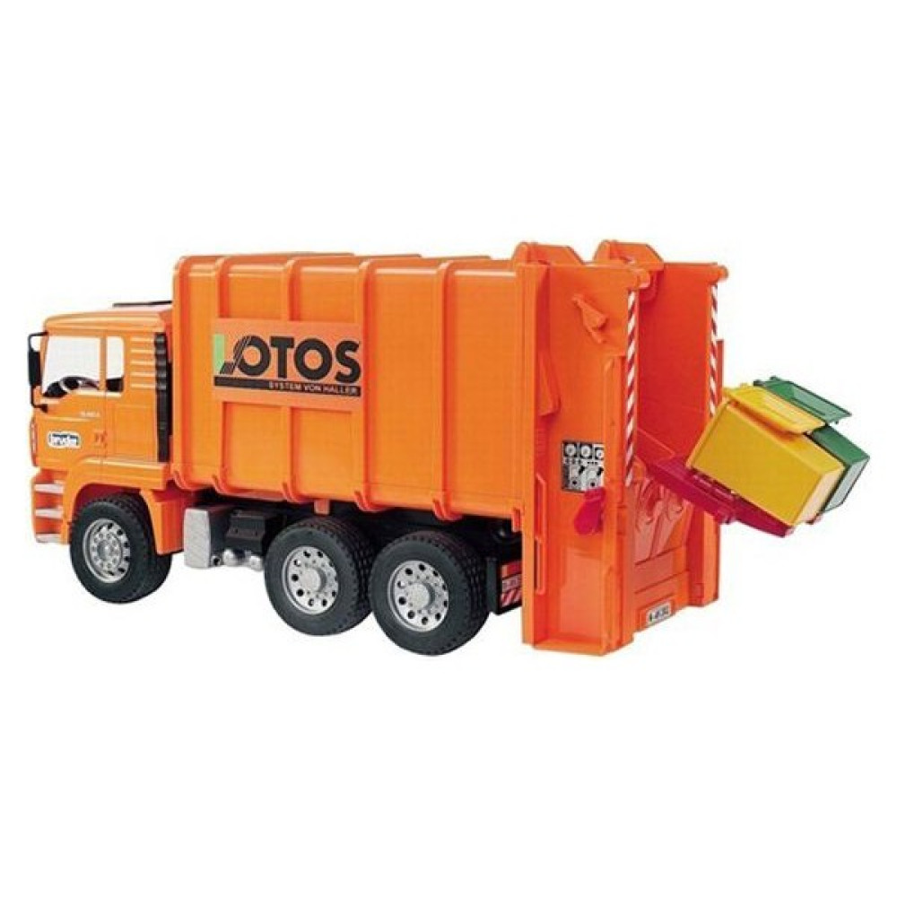 Bruder Br02760 Man Tga Çöp Kamyonu - Turuncu Oyuncak Araç Fiyatı