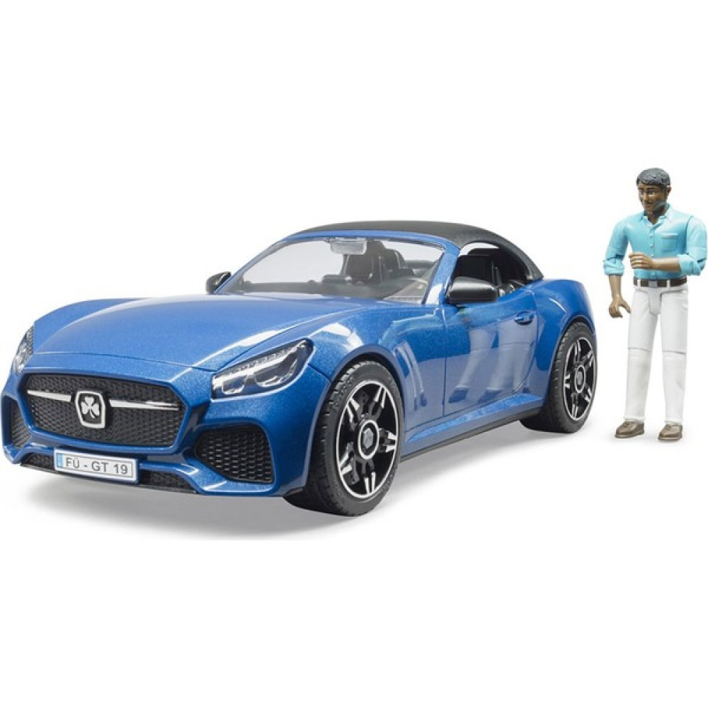 Bruder Oyuncak Bruder Roadster Araba Mavi-Şoförü BR03481 Çocuk Oyuncağı Fiyatı