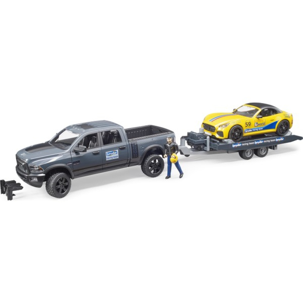 Bruder Ram 2500 Pıckup ve Roadster Yarış Arabası BR02504 Oyuncak Araç Fiyatı