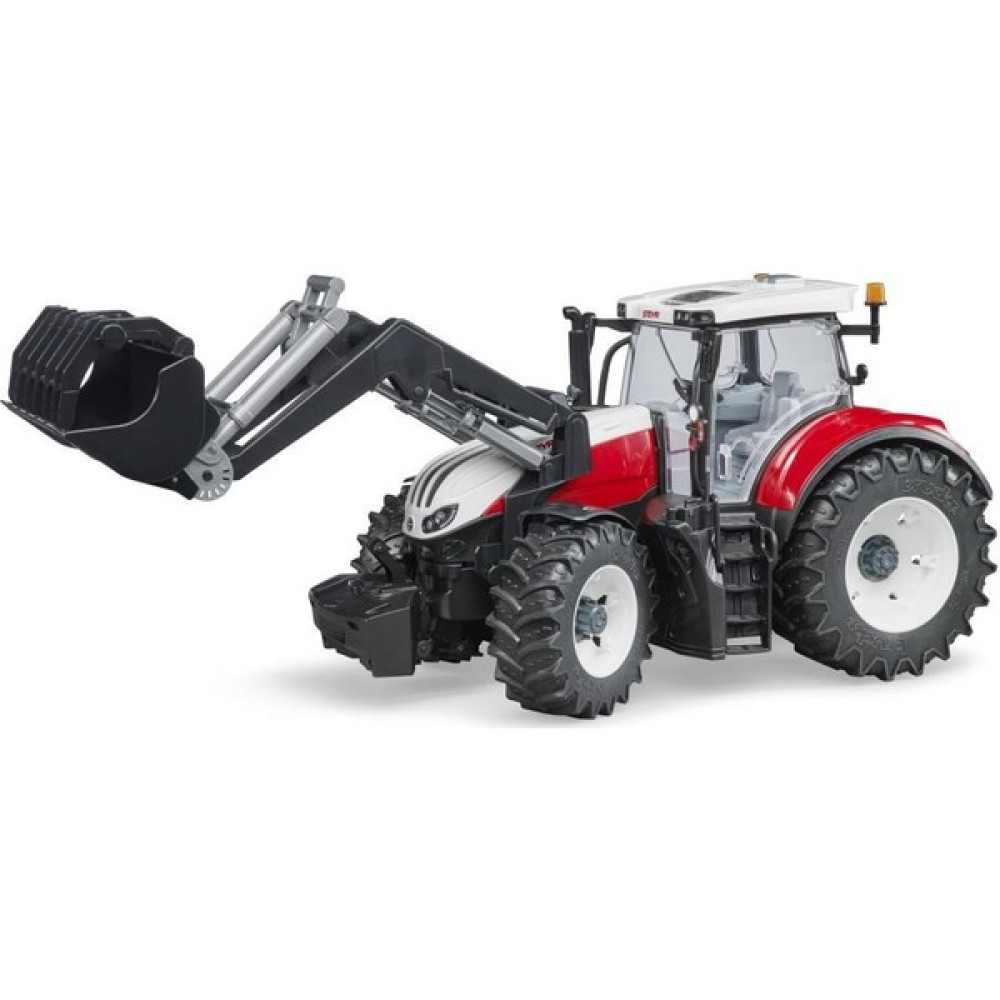 Bruder Steyr 6300 Terrus Kepçeli Traktör BR03181 - Kırmızı Oyuncak Araç Fiyatı