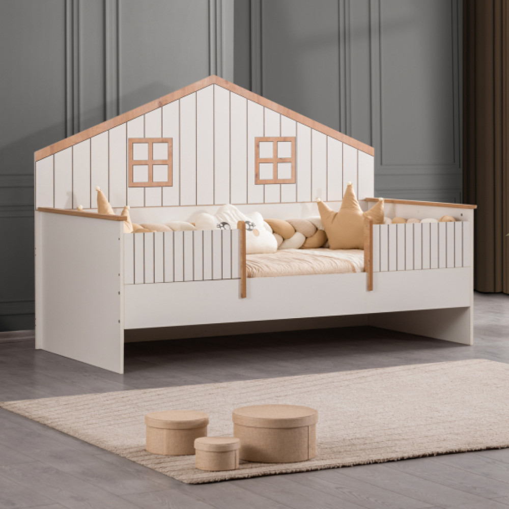 Brüksel Montessori Yatak Karyola - Ceviz 90X190 Cm Kanepe & Çekyat Fiyatı