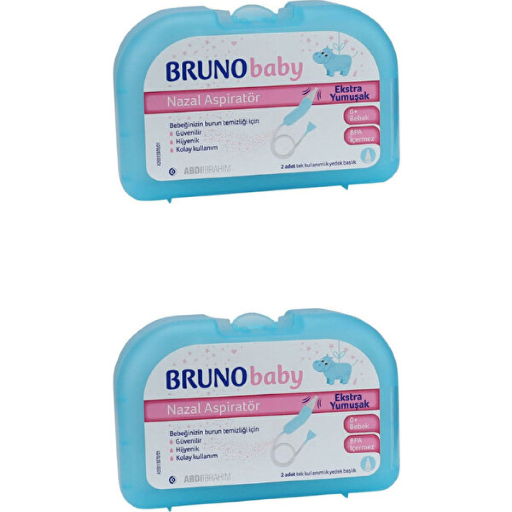 Bruno Baby Nazal Aspiratör 2 Adet Burun Aspiratörü Fiyatı