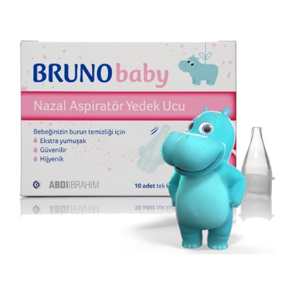 Bruno Baby Nazal Aspiratör Yedek Ucu 3 x 10'lu Burun Aspiratörü Fiyatı