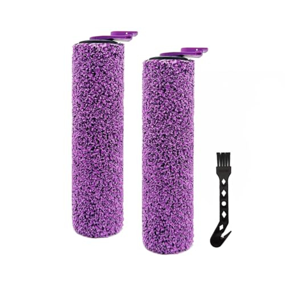 Brush Roller Kit for Shark Steam Pickup 3-in-1 Steam Mop (Model ​​SD200/SD201/SD201C/SD201Q/SD205​) - 2 Brush Roll, 1 Cleaning Tool Replacement Parts