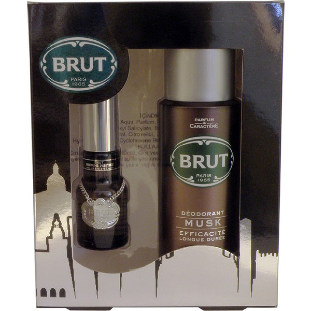 Brut Madalyon Musk Edt 30 ml ve Deo 200 ml Erkek Parfüm Seti Erkek Parfümleri Fiyatı