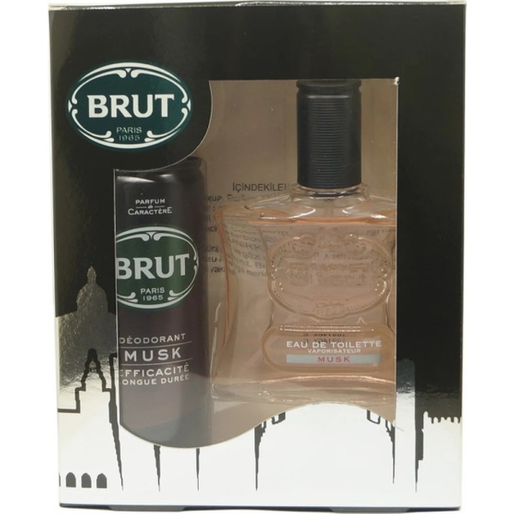 Brut Musk Edt Erkek Parfüm 100 ml + Deodorant 200 ml Kadın Parfümleri Fiyatı