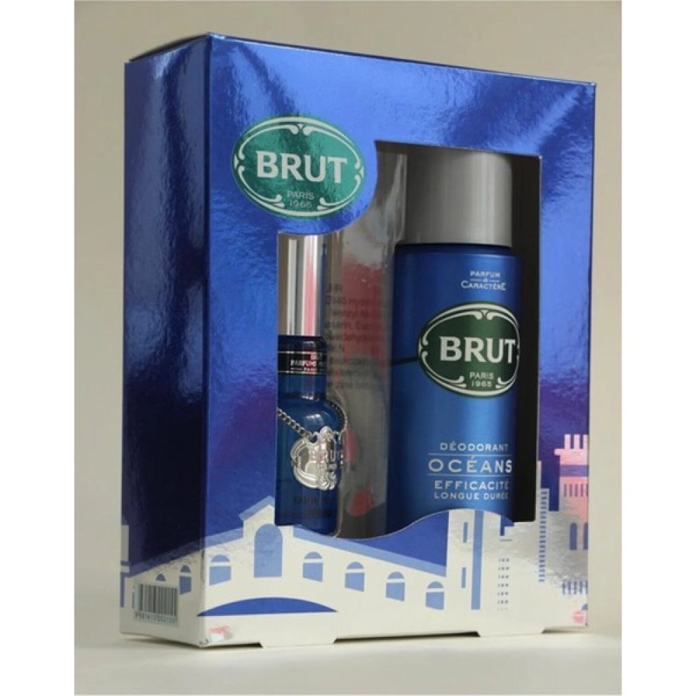 Brut Oceans Plexi Madalyon Set Edt 30ml+ Oceans Deodorant 200ml Erkek Parfümleri Fiyatı