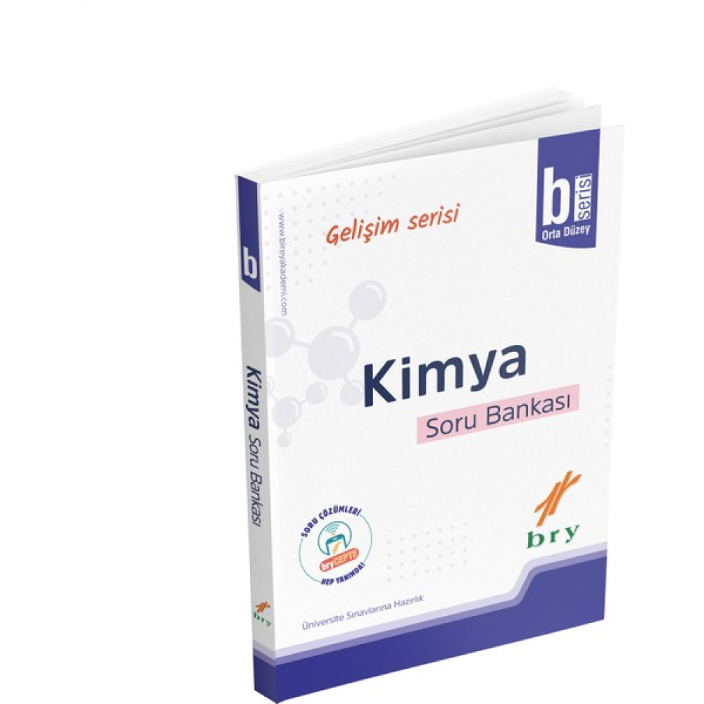 Bry Birey Eğitim Yayınları Gelişim Serisi Kimya B Soru Bankası Ders Sınav Kitapları Fiyatı