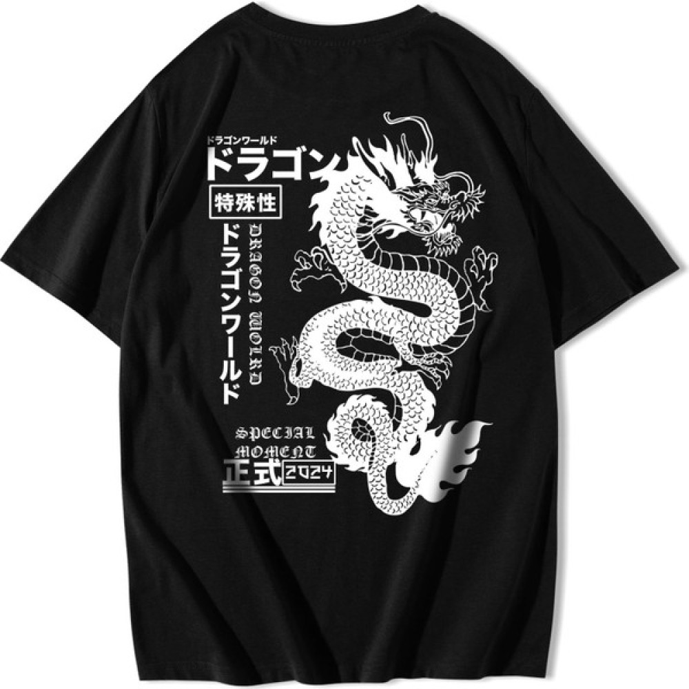 Brz Collection Oversize Dragon World T-Shirt Erkek T-shirt Fiyatı