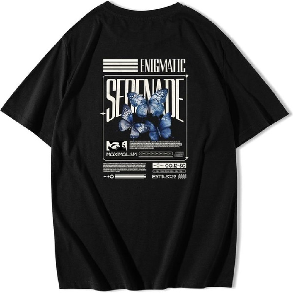 Brz Collection Unisex Oversize Enigmatic Serenade T-Shirt Erkek T-shirt Fiyatı