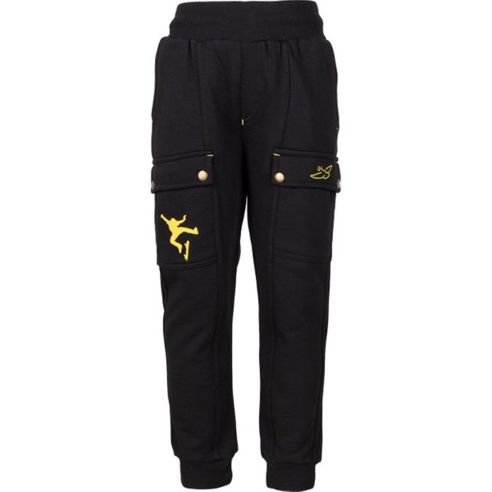 Brz Kids Erkek Çocuk Baskılı Jogger Siyah Pantolon Erkek Çocuk Pantolon Fiyatı
