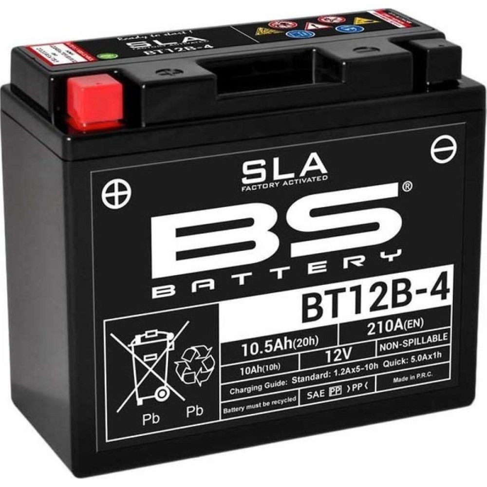 BS Battery Ducati 1200 Monster Akü BT12B-4 Sla 2014-2020 Oto Boyaları Fiyatı