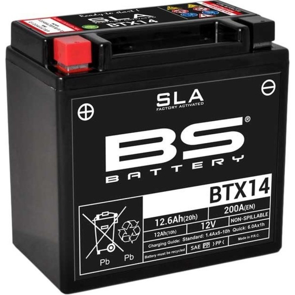 BS Battery Kymco Xciting 500I R Akü BTX14 Sla 2007-2016 Oto Boyaları Fiyatı