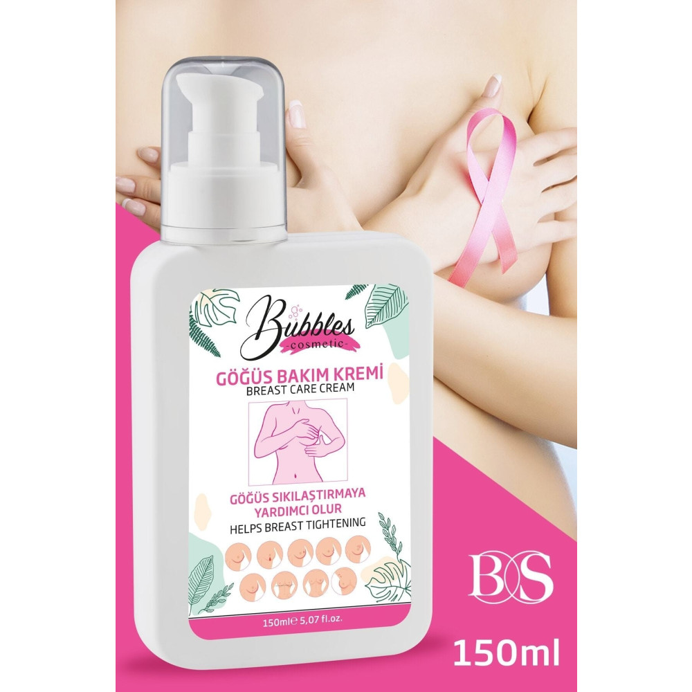 bs bubbles cosmetic Göğüs Dikleştirici Sıkılaştırıcı Dolgunlaştırıcı Bakım Kremi 150ml 2 Kat Etki Formül Vücut Losyonu ve Nemlendiricileri Fiyatı